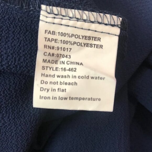 NAVY  Blue Sleeveless Tank Top Size M - Picture 5 of 5